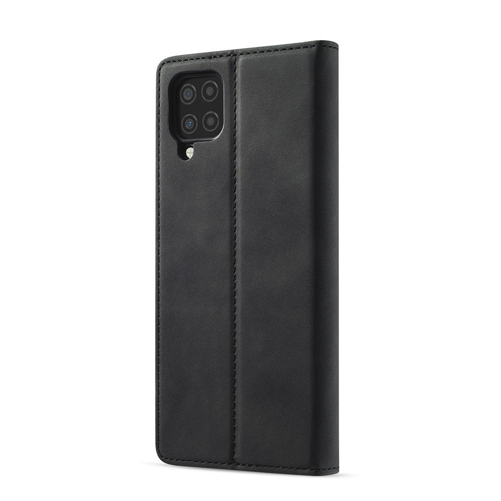 LC.IMEEKE LC Starkt Magnetiskt Läderplånbok mobilskyddsskal för Samsung Galaxy A12