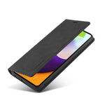 LC.IMEEKE LC Strong Magnetic Series Læderpung Telefon Beskyttende Skal til Samsung Galaxy A52 4G/5G / A52s 5G