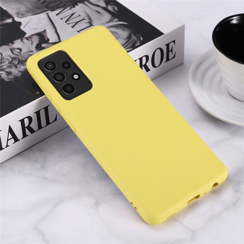 For Samsung Galaxy A52 4G/5G/ A52s 5G Anti-scratch Soft Liquid Silicone Phone Case Protective Cover Shell