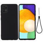 For Samsung Galaxy A52 4G/5G/ A52s 5G Anti-scratch Soft Liquid Silicone Phone Case Protective Cover Shell