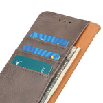 KHAZNEH Magnetisk Spænde Design Pung Stativ PU Læder Telefoncover til Samsung Galaxy Xcover 5 / 5s
