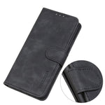 KHAZNEH Wallet Design Folio Flip Retro Style PU Leather Case for Samsung Galaxy Xcover 5 / 5s