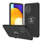Stødsikkert hybridtelefoncover med ringformet støttefod til Samsung Galaxy A52 5G / 4G