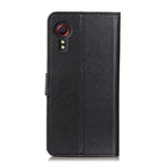 Classic Style Litchi Texture PU Leather Wallet Phone Stand Case for Samsung Galaxy Xcover 5