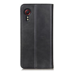 Magnetic Closure Split Leather Wallet Stand Phone Cover Case for Samsung Galaxy Xcover 5