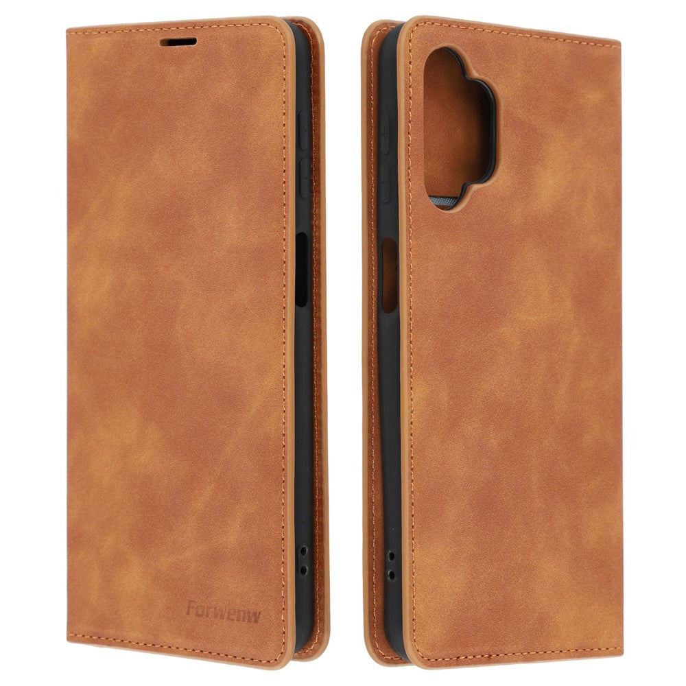 FORWENW Fantasy Series Skin Feeling Leather Case for Samsung Galaxy A32 5G/M32 5G