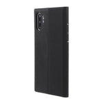For Samsung Galaxy Note 10 Plus PU Leather Auto-Absorbed Shell View Window Stand Phone Case