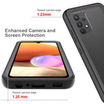 TPU PC Hybrid Case Shockproof Phone Cover for Samsung Galaxy A32 4G (EU Version)