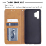 Geometric Pattern Leather Stand Case with Card Slots for Samsung Galaxy A32 4G (EU Version)