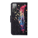 Mönstertryck Plånboksdesign mobilskal PU-läder Stativskal med rem för Samsung Galaxy S20 FE/S20 Fan Edition/S20 FE 5G/S20 Fan Edition 5G/S20 Lite/S20 FE 2022
