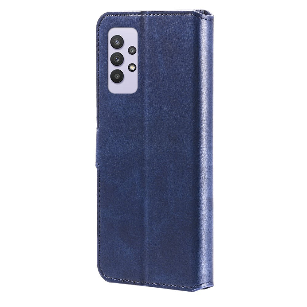 Quality Wallet Stand Flip Leather Phone Case for Samsung Galaxy A32 4G (EU Version)