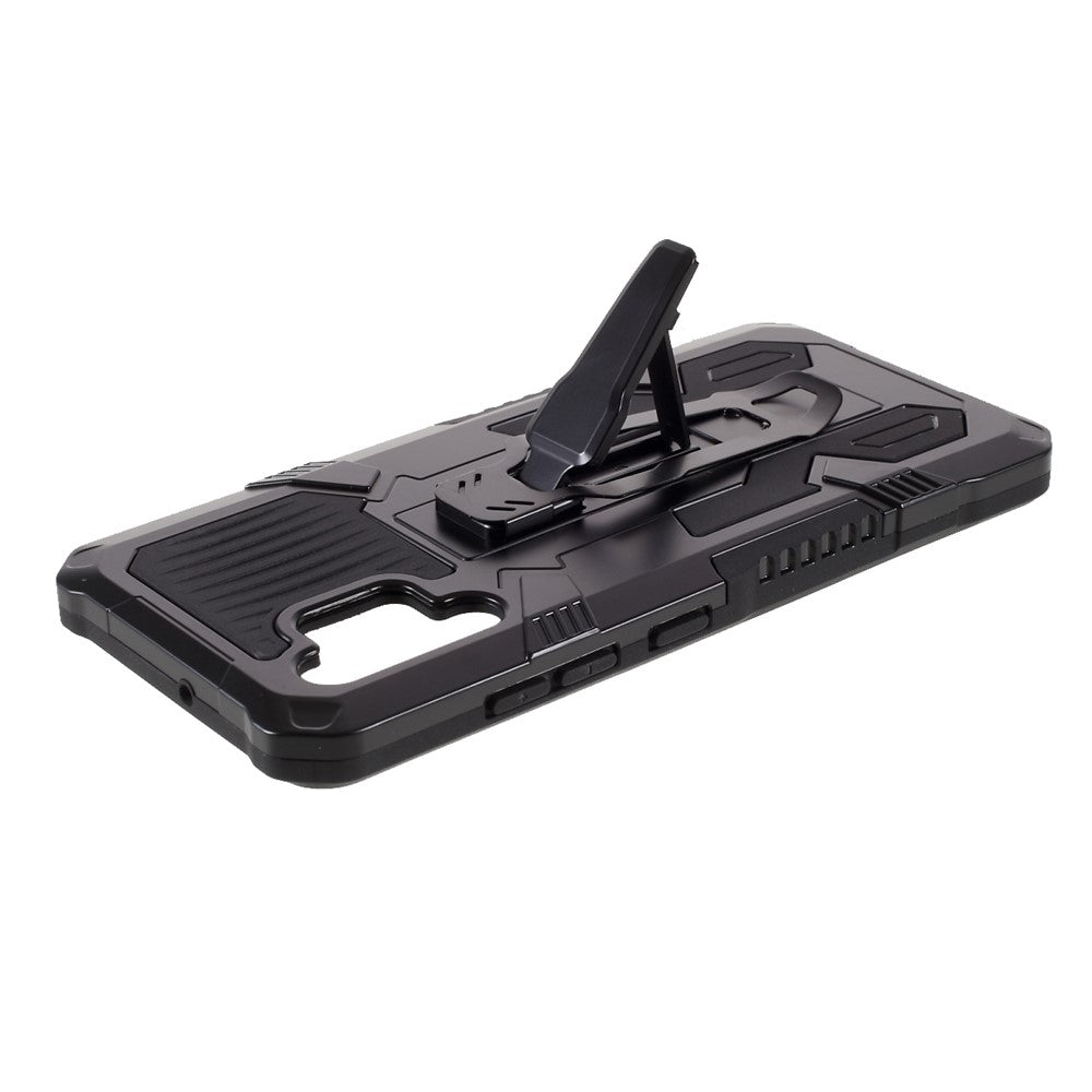 Kickstand Back Clip Design Hybrid Phone Case Shell for Samsung Galaxy A32 4G [EU Version]