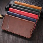 AZNS Wallet Design Auto-absorberende Magnet Godt Beskyttet Læder Stand Mobilcover til Samsung Galaxy F62/M62