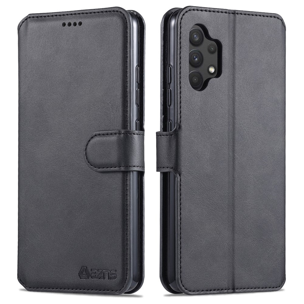 AZNS Plånboksdesign Läderskal mobilfodral till Samsung Galaxy A32 4G