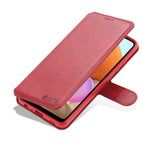AZNS Wallet Design Læder Cover Telefon Stand Etui til Samsung Galaxy A32 4G