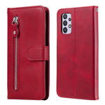 Zipper Pocket Wallet Leather Stand Phone Case Cover for Samsung Galaxy A32 4G (EU Version)