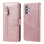 Zipper Pocket Wallet Leather Stand Phone Case Cover for Samsung Galaxy A32 4G (EU Version)