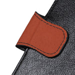 For Samsung Galaxy A22 5G (EU Version) Protective Phone Case Shockproof Flip Folio Cover Nappa Texture Split Leather Phone Shell with Stand Wallet