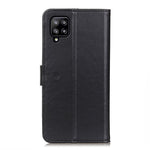 Magnetisk Lukning Wallet Stand Stødsikkert Læder Telefoncover til Samsung Galaxy A22 4G (EU Version)