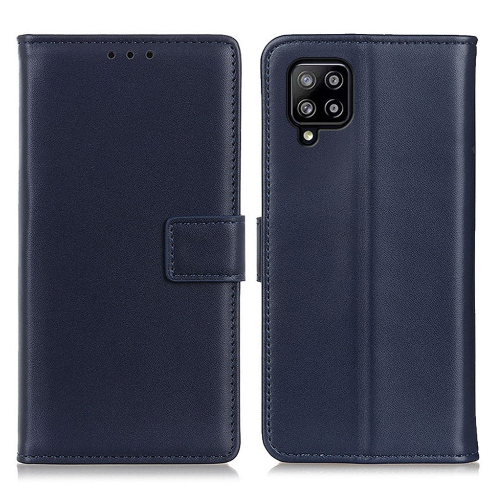 Magnetiskt spänne plånboksställ stötsäkert läderfodral för Samsung Galaxy A22 4G (EU-version)