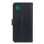 PU Leather Flip Folio Case for Samsung Galaxy A22 5G (EU Version), Wallet Stand Shockproof TPU Inner Shell Phone Cover