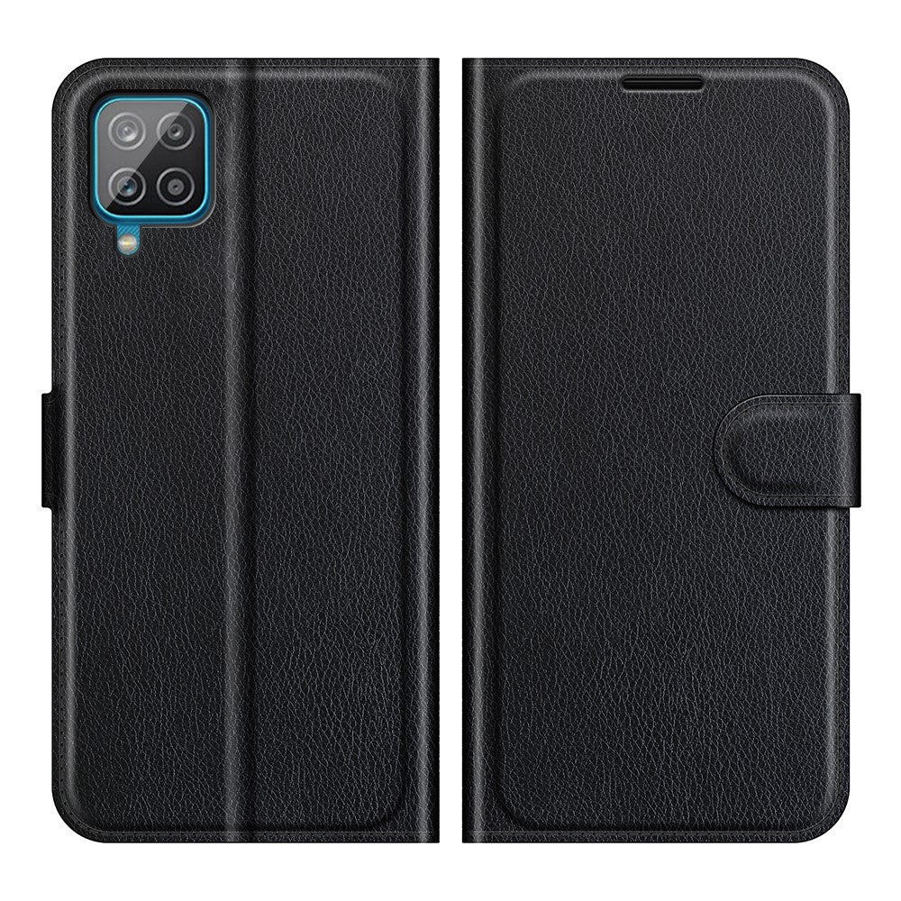 Wallet Design Litchi Texture Leather Phone Case with Stand for Samsung Galaxy A22 4G (EU Version)