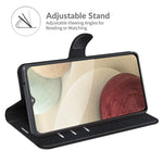 Wallet Design Litchi Texture Leather Phone Case with Stand for Samsung Galaxy A22 4G (EU Version)
