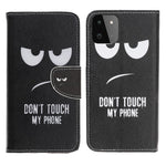 Pung Etui i Kunstlæder med Krydset Tekstur og Stativ til Samsung Galaxy A22 5G (EU Version)