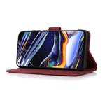 Lint Texture Leather Wallet Case for Samsung Galaxy A22 5G (EU Version)