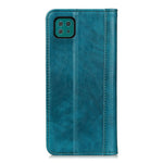 Auto-absorbed Litchi Texture Split Leather Wallet Stand Case Cover for Samsung Galaxy A22 5G (EU Version)
