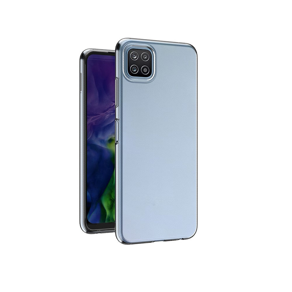 Ultratyndt Gennemsigtigt Blødt TPU Mobiltelefon Cover til Samsung Galaxy A22 5G (EU Version)