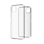 Ultratyndt Gennemsigtigt Blødt TPU Mobiltelefon Cover til Samsung Galaxy A22 5G (EU Version)