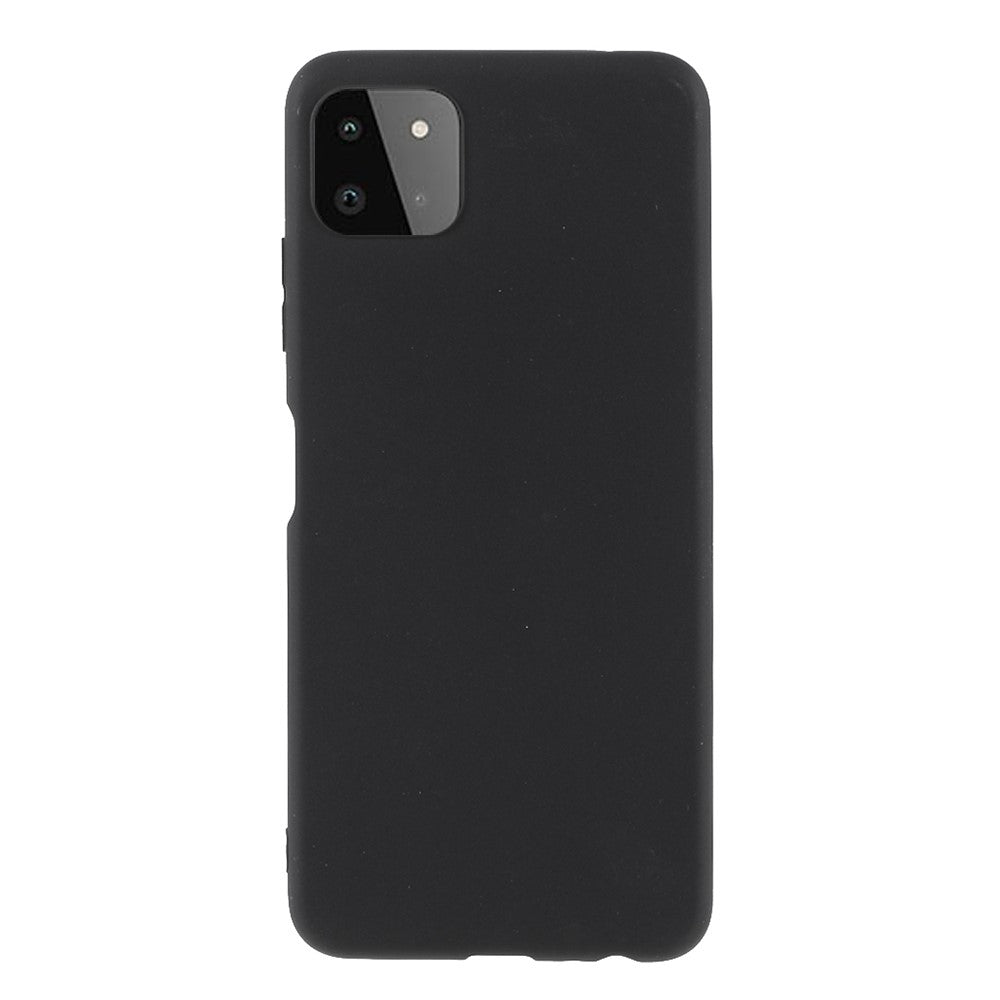 Dobbeltsidet mat TPU mobiltelefon etui beskyttelsescover til Samsung Galaxy A22 5G (EU version)