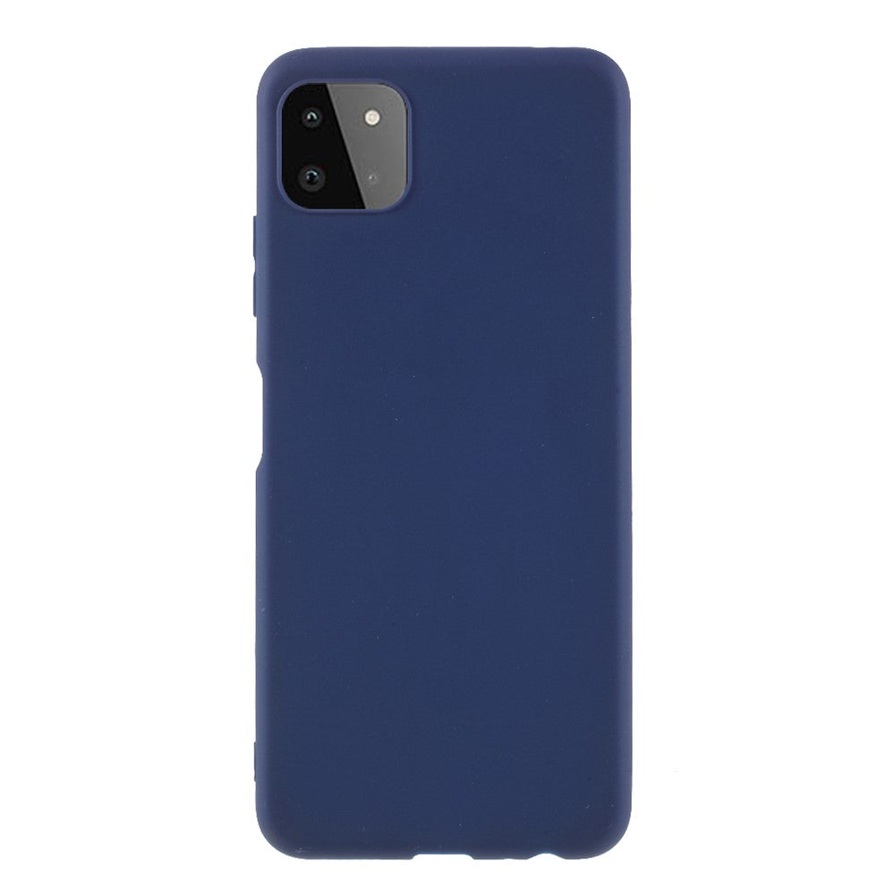 Dobbeltsidet mat TPU mobiltelefon etui beskyttelsescover til Samsung Galaxy A22 5G (EU version)