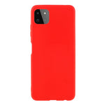 Dobbeltsidet mat TPU mobiltelefon etui beskyttelsescover til Samsung Galaxy A22 5G (EU version)