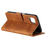 Splicing Stitching Skin-touch PU Leather Case Stand Protector Cover for Samsung Galaxy A22 4G (EU Version)