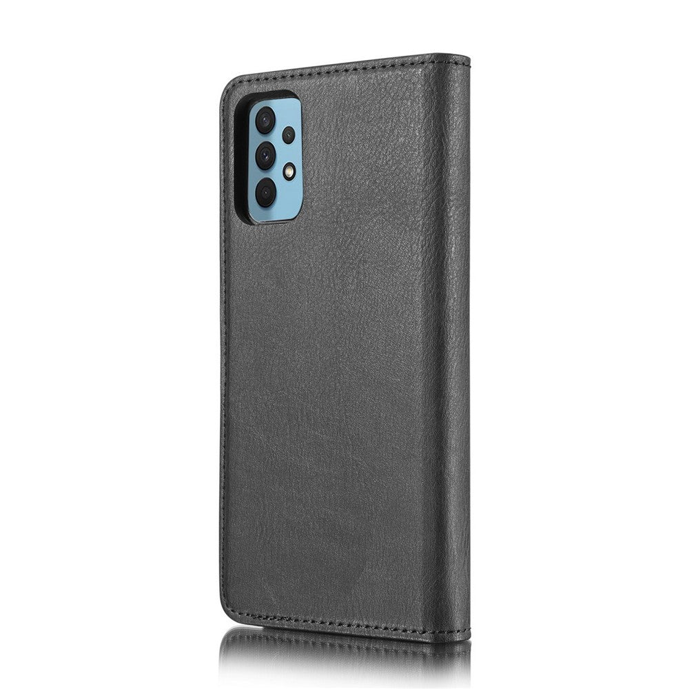 DG.MING Detachable 2-in-1 Leather Wallet TPU Case for Samsung Galaxy A32 4G (EU Version) Cover