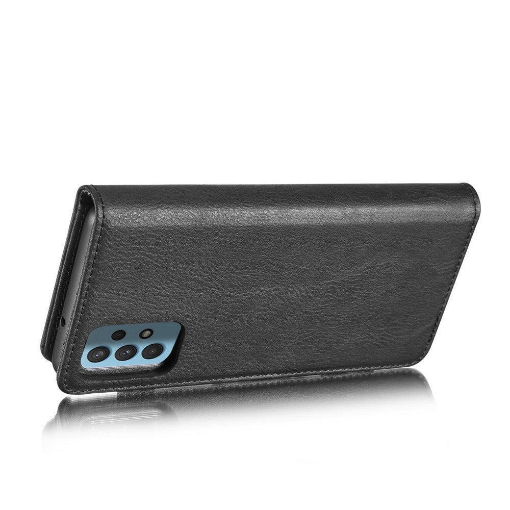 DG.MING Detachable 2-in-1 Leather Wallet TPU Case for Samsung Galaxy A32 4G (EU Version) Cover