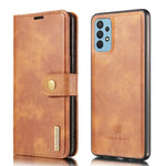 DG.MING Detachable 2-in-1 Leather Wallet TPU Case for Samsung Galaxy A32 4G (EU Version) Cover