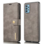 DG.MING Detachable 2-in-1 Leather Wallet TPU Case for Samsung Galaxy A32 4G (EU Version) Cover