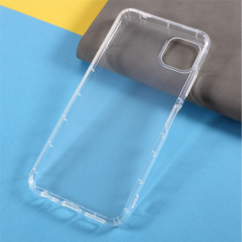 Stødsikkert TPU cover med høj gennemsigtighed til Samsung Galaxy A22 5G (EU-version)