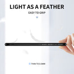 Well-Protected Anti-Scratch Tempered Glass Color Gradient Design Cell Phone Back Case for Samsung Galaxy A22 5G (EU Version)
