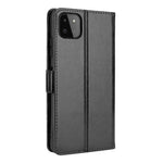 Crazy Horse Skin Leather Shell with Wallet Stand Design for Samsung Galaxy A22 5G (EU Version)