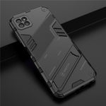 Foldable Kickstand PC + TPU Hybrid Phone Cover Back Case for Samsung Galaxy A22 5G (EU Version)