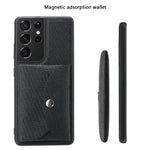 VILI T-serien, aftagelig magnetisk tegnebog af TPU og læder til Samsung Galaxy S21 Ultra 5G