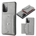 VILI T Series Magnetic-Absorption Wallet Shockproof Leather Cell Phone Case Shell for Samsung Galaxy A72 4G/5G