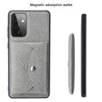 VILI T Series Magnetic-Absorption Wallet Shockproof Leather Cell Phone Case Shell for Samsung Galaxy A72 4G/5G