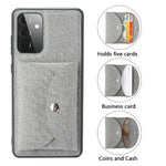 VILI T Series Magnetic-Absorption Wallet Shockproof Leather Cell Phone Case Shell for Samsung Galaxy A72 4G/5G