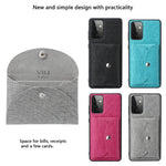 VILI T Series Magnetic-Absorption Wallet Shockproof Leather Cell Phone Case Shell for Samsung Galaxy A72 4G/5G