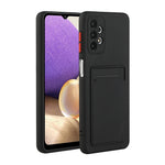 Card Slot Well-Protected Soft TPU Phone Case for Samsung Galaxy A72 4G/5G